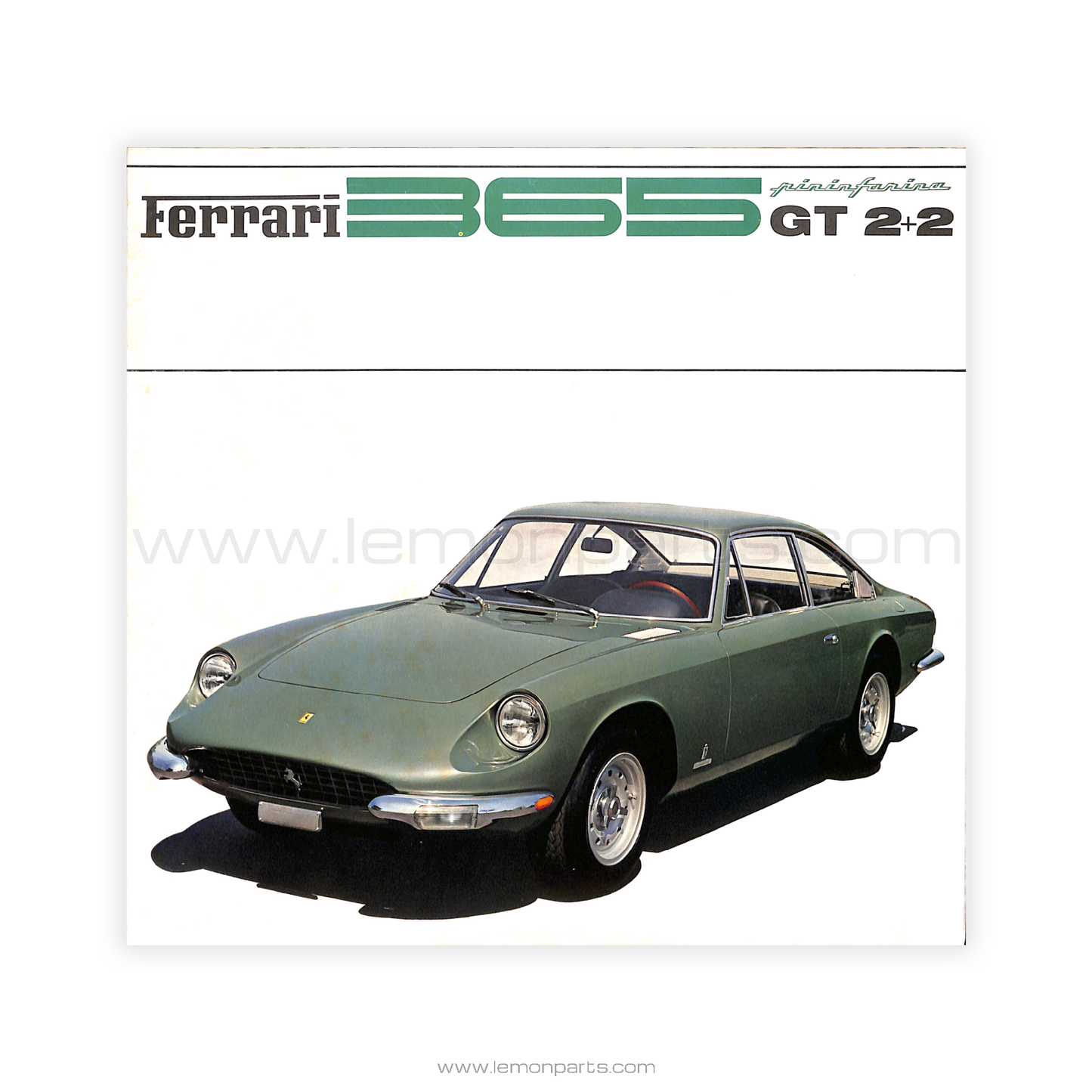 19/68 - Sales brochure for Ferrari 365 GT 2+2 - Pininfarina