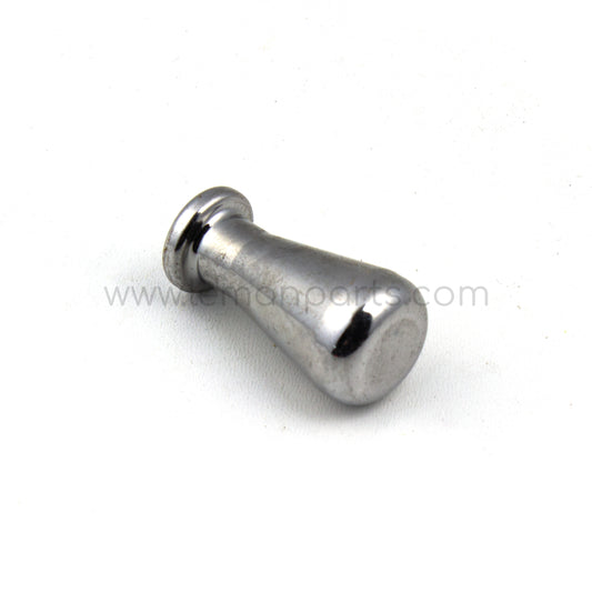 Chromed hood release lever knob for Ferrari 250