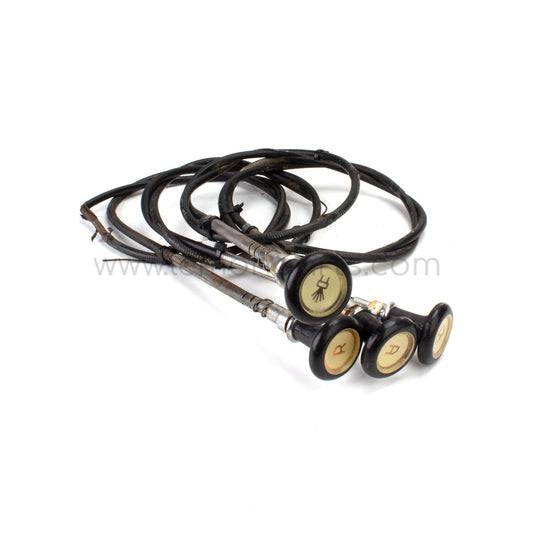 Rare heater control knobs set for Ferrari 250 GTO / SWB / California