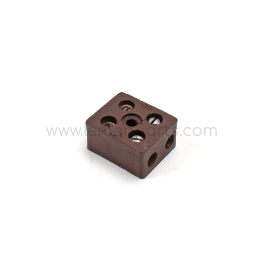 Wire connector block square 2x2 terminals for Ferrari 166 / 195 / 212 / 250 / 275 / 330 / 365