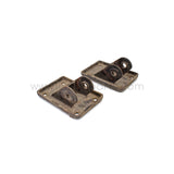 Original rear axle leaf spring supports for Ferrari 250 GTE
