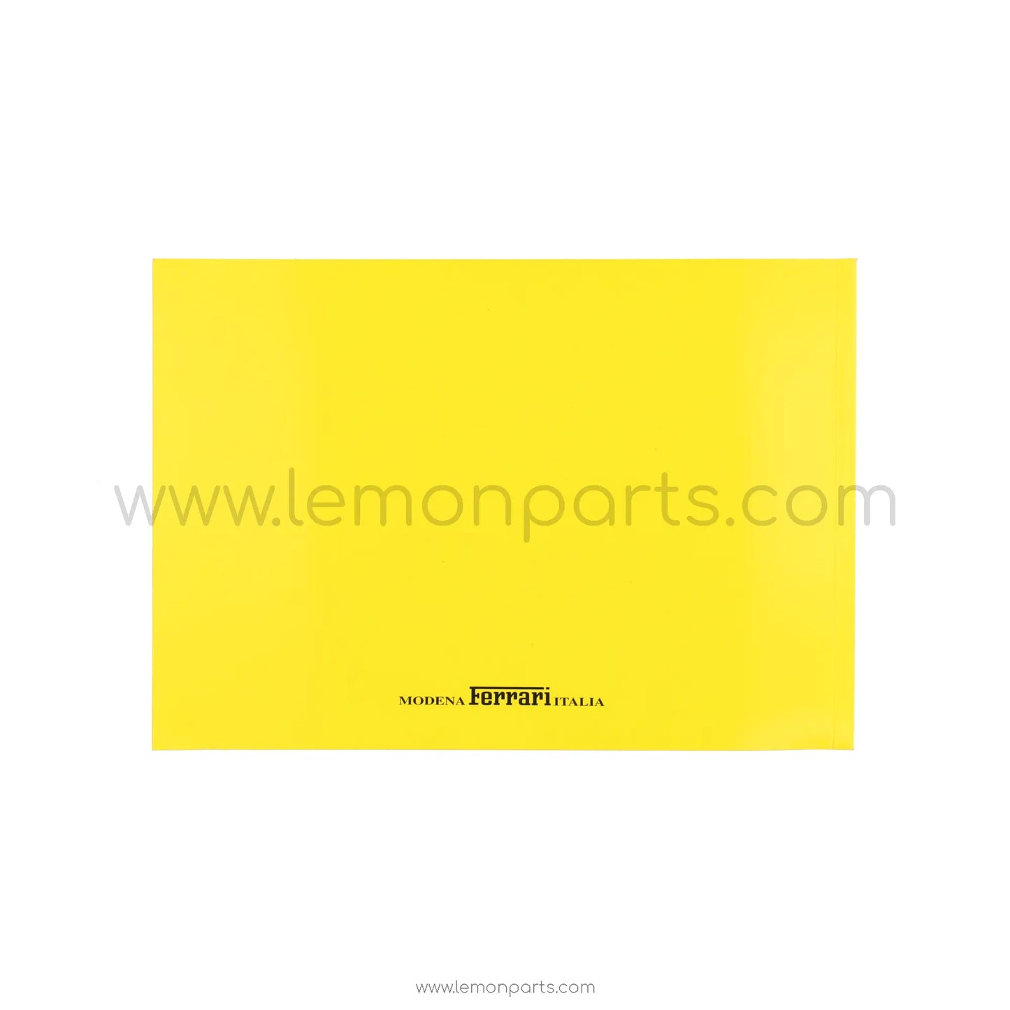 3740/10 - New blank maintenance certificate for Ferrari 2010