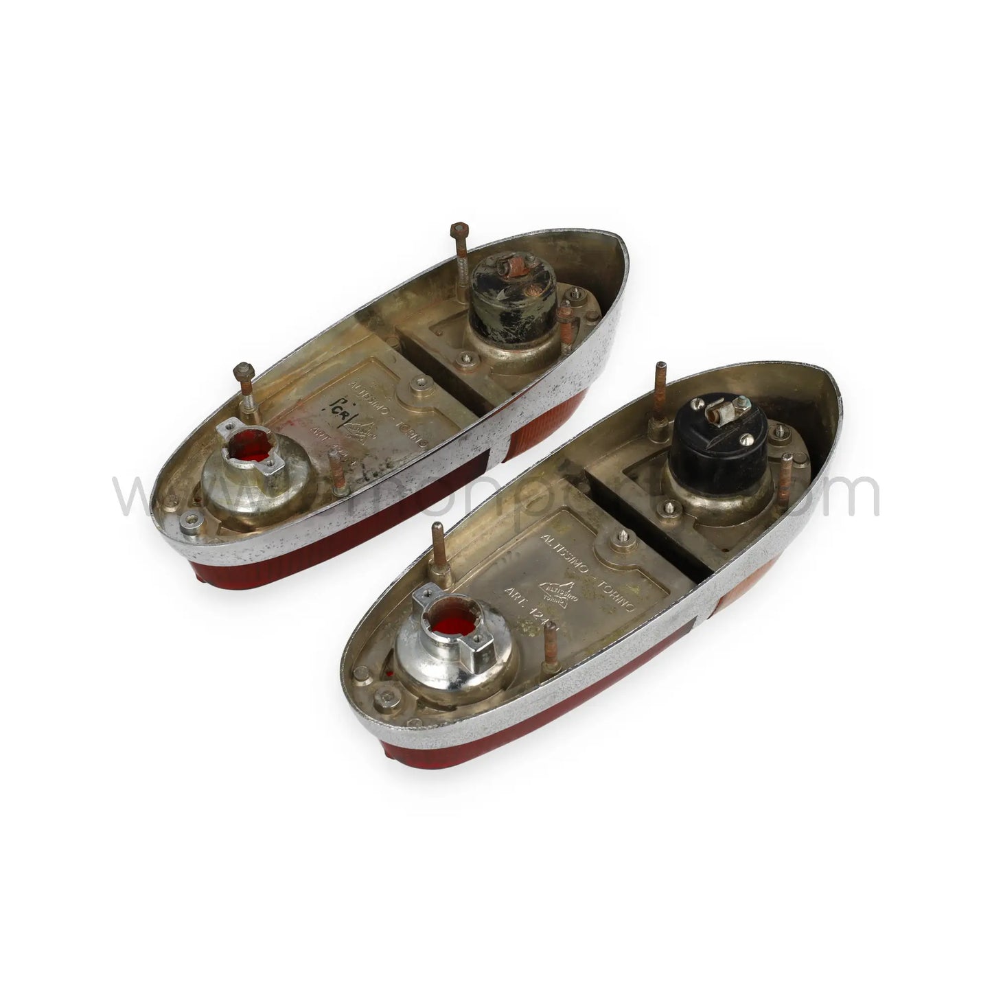 Original Altissimo tail light units for Ferrari 250 TdF and California LWB