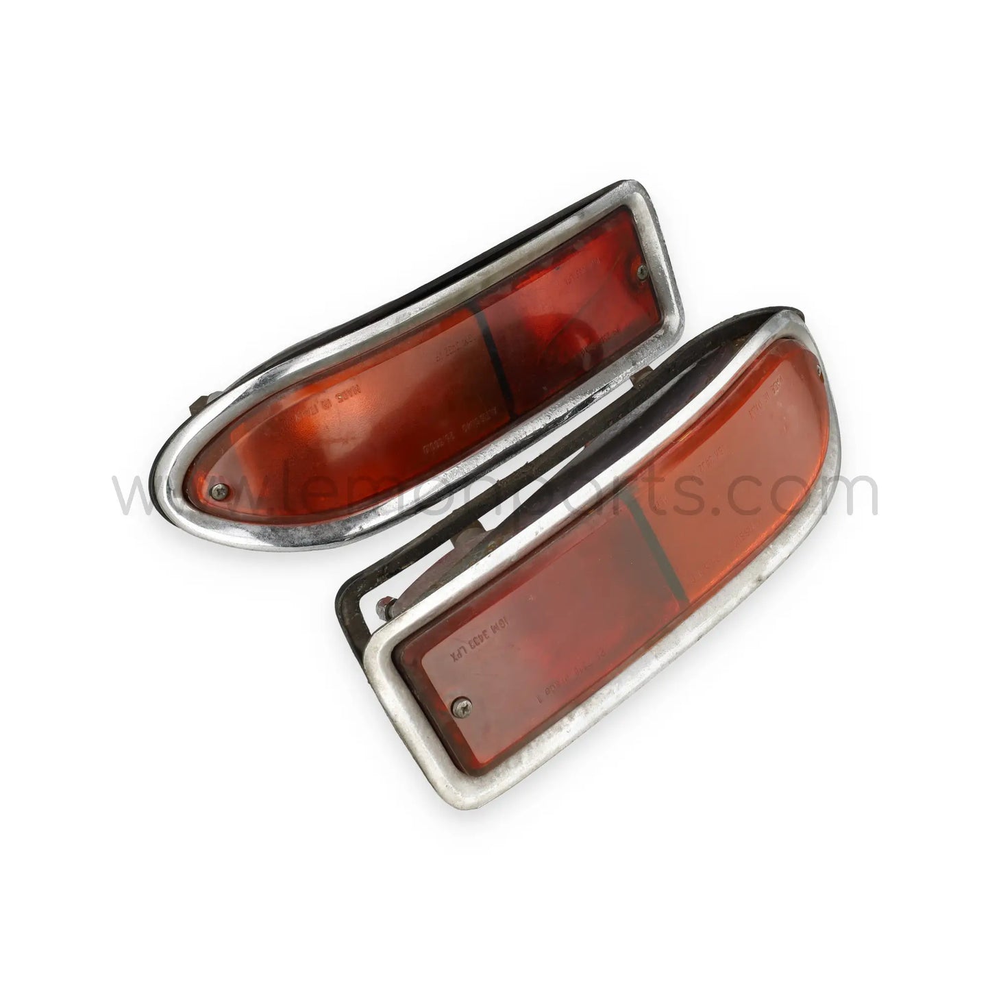 Original Altissimo tail light units with bucket for Ferrari 330