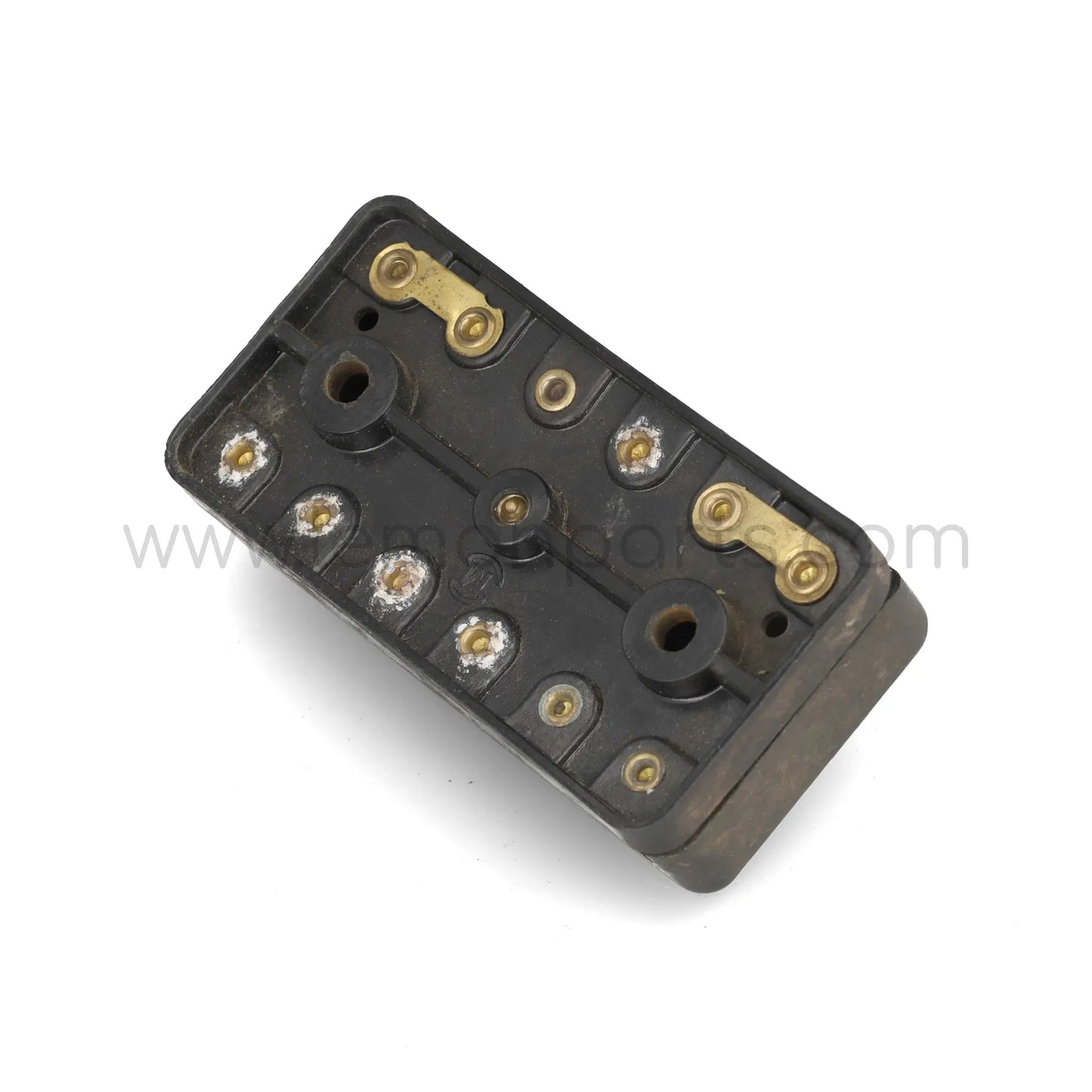 Original blank replacement fuse box with 6 fuse positions for Ferrari 166 195 212 250 275 375 625