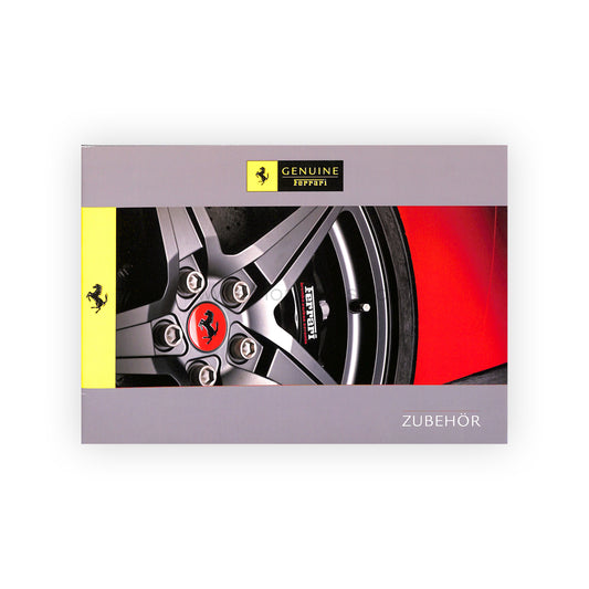 95993273 - Genuine Ferrari Zubehor sales brochure Deutch
