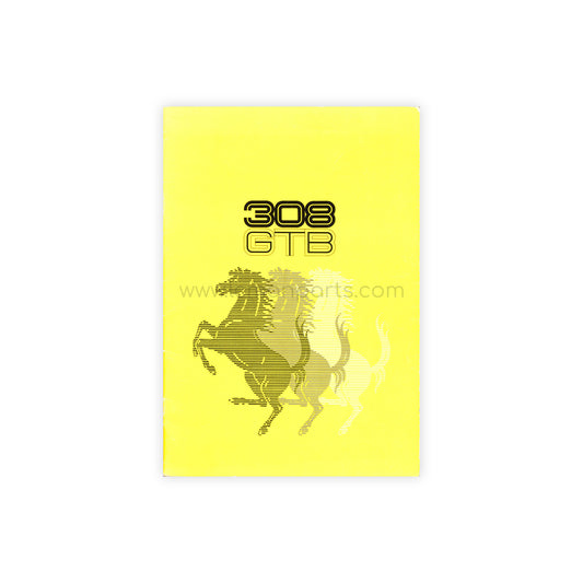 120/76 - Ferrari 308 GTB sales brochure
