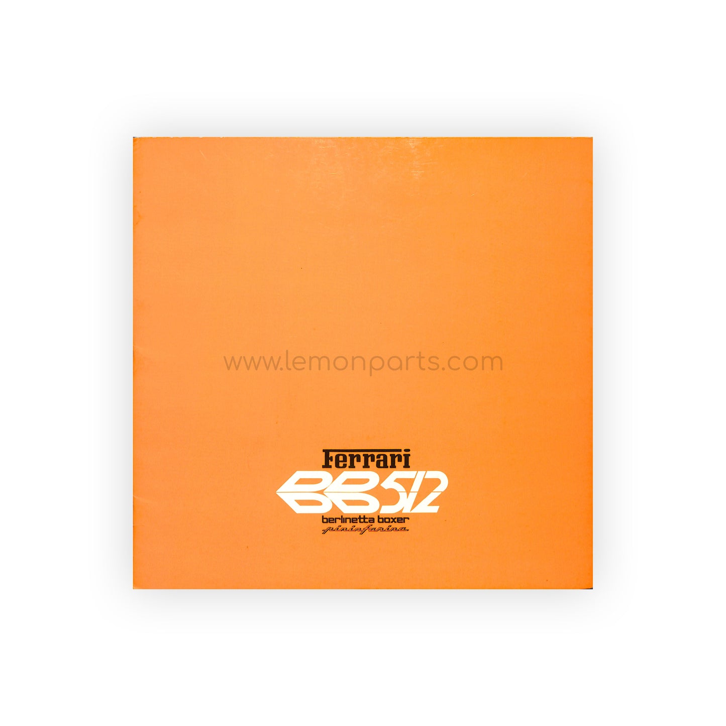 200/80 - Ferrari 512 BB sales brochure
