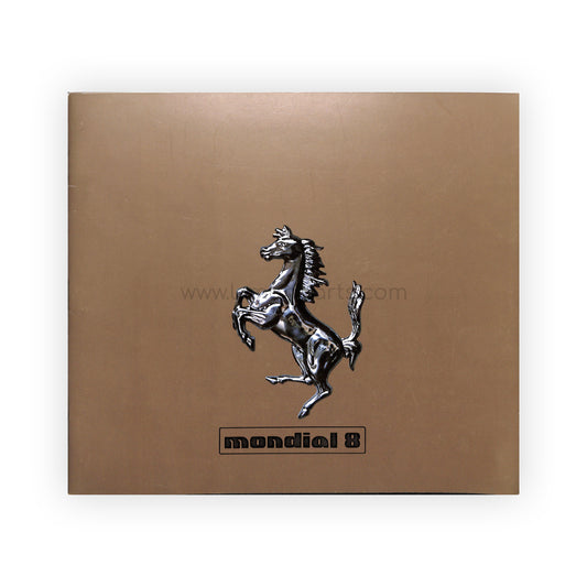 199/80 - Ferrari Mondial 8 sales brochure in English / Italian / French / German