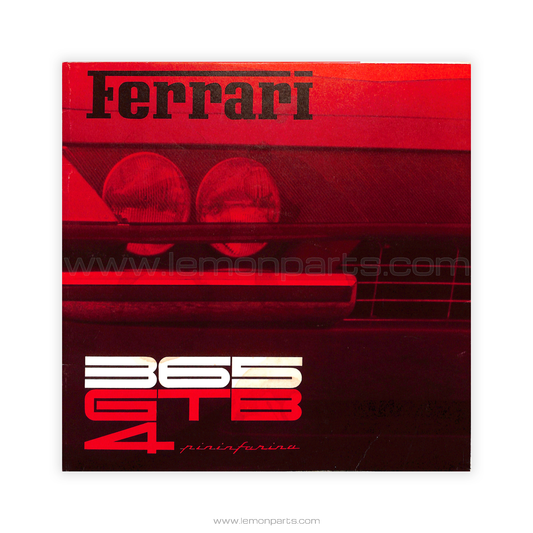 25/68 - Sales brochure for Ferrari 365 GTB 4 - Daytona