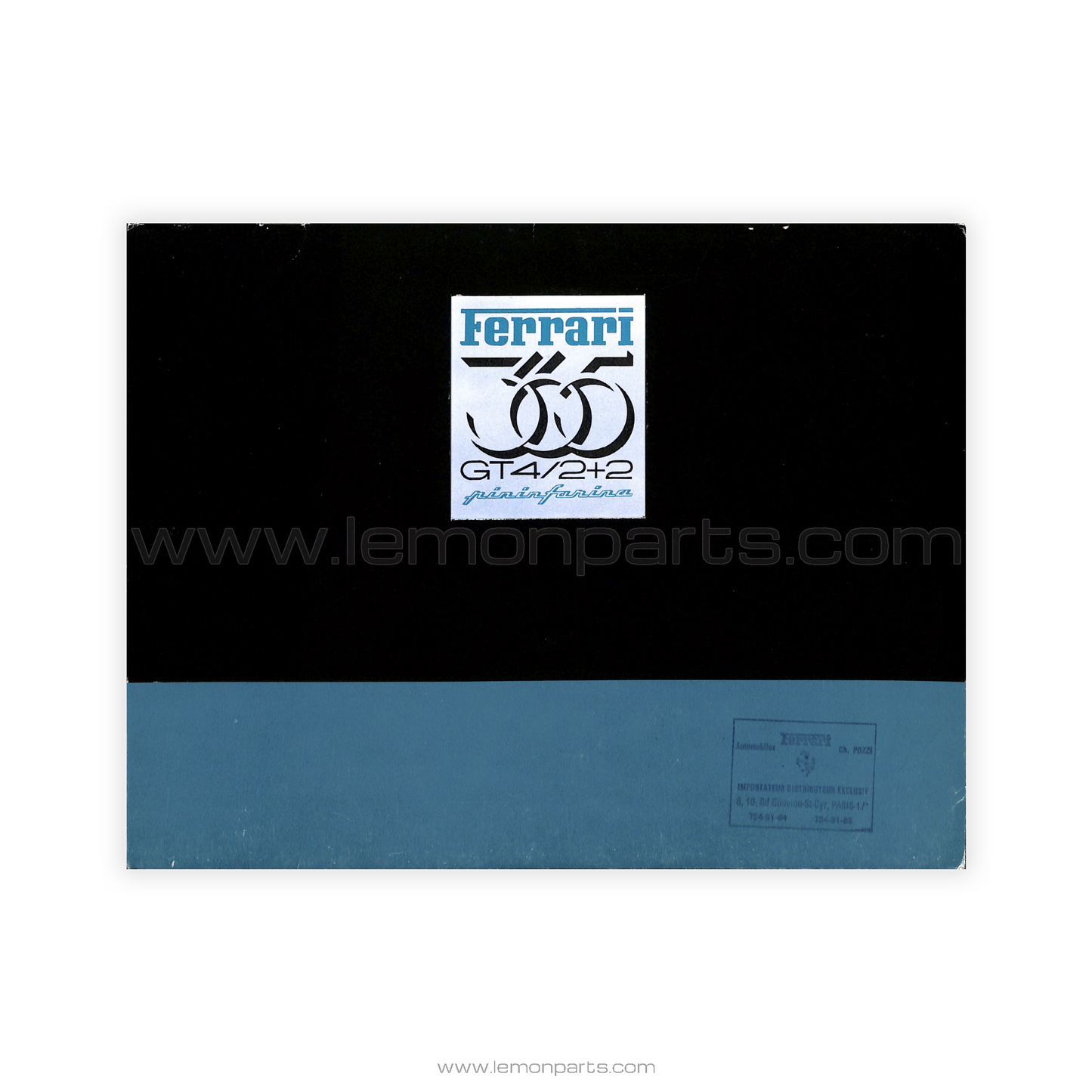 69/72 - Sales brochure for Ferrari 365 GT4 2+2 - Pininfarina