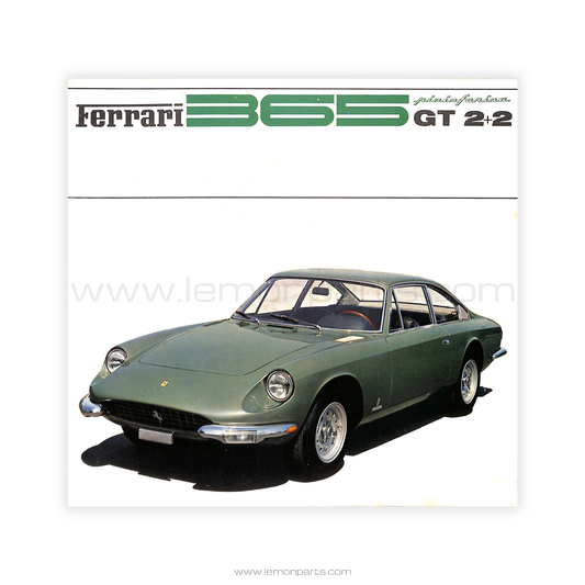 19/68 - Sales brochure for Ferrari 365 GT 2+2 - Pininfarina