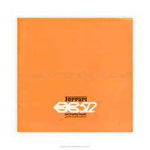 133/76 - Sales brochure for Ferrari 512 BB - Berlinetta boxer Pininfarina