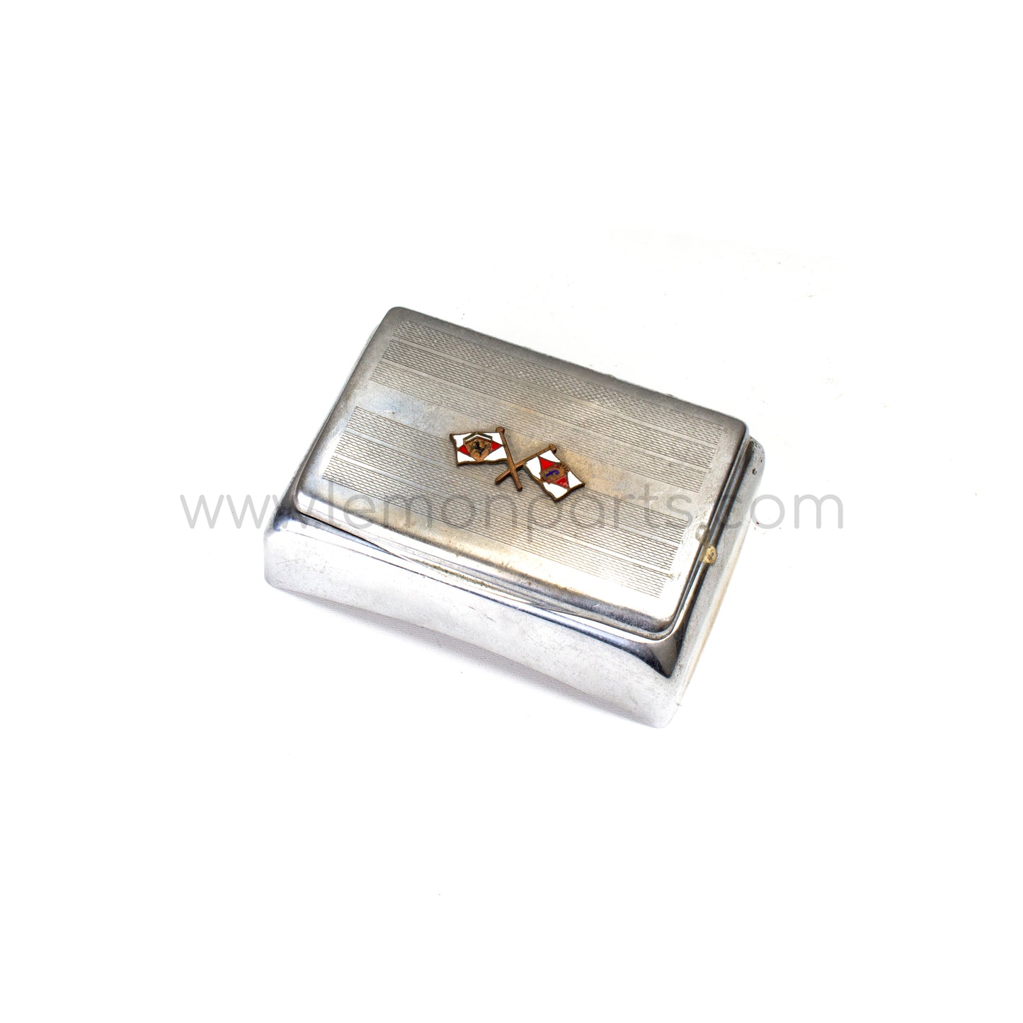 Original BOM Ash tray with Ferrari & Pininfarina flags for Ferrari 250