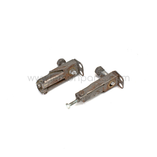 Pair of original Ferrari 250 TR / Testa Rossa Pontoon fender door latches and catchers set