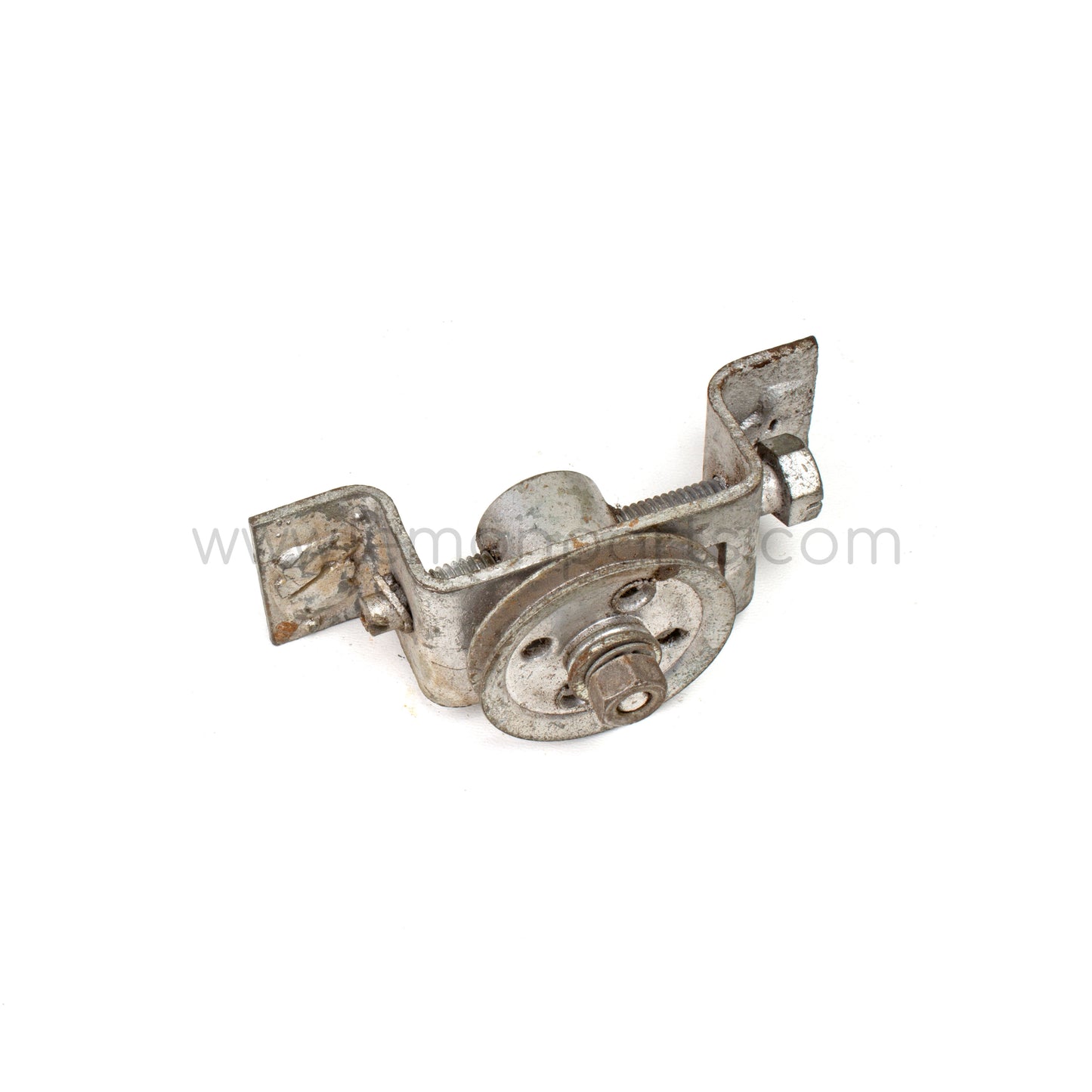 Window winder cable wheel tension support for Ferrari 250