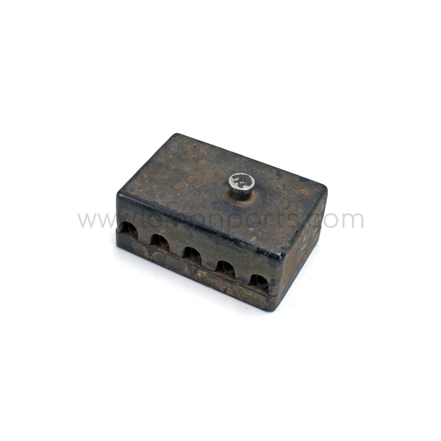 Fuse box with 5 fuse spots with off center knob for Ferrari 250 / 275