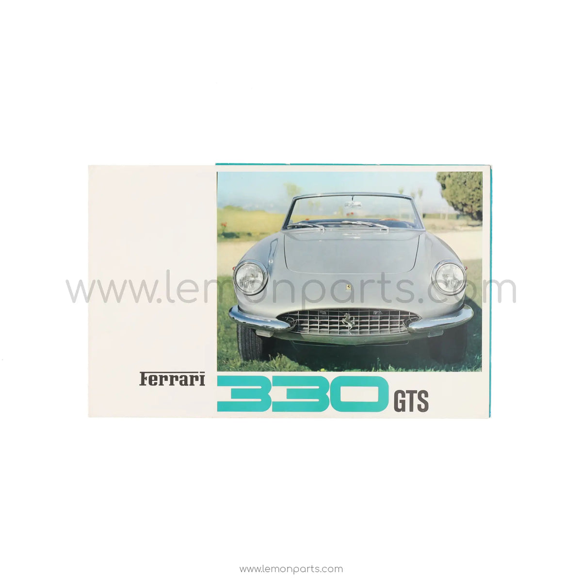 Original 14/66 / M275 - Ferrari 330 GTS sales brochure - English / Italian / French