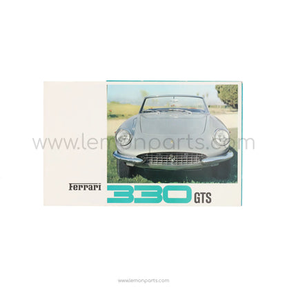 Original 14/66 / M275 - Ferrari 330 GTS sales brochure - English / Italian / French
