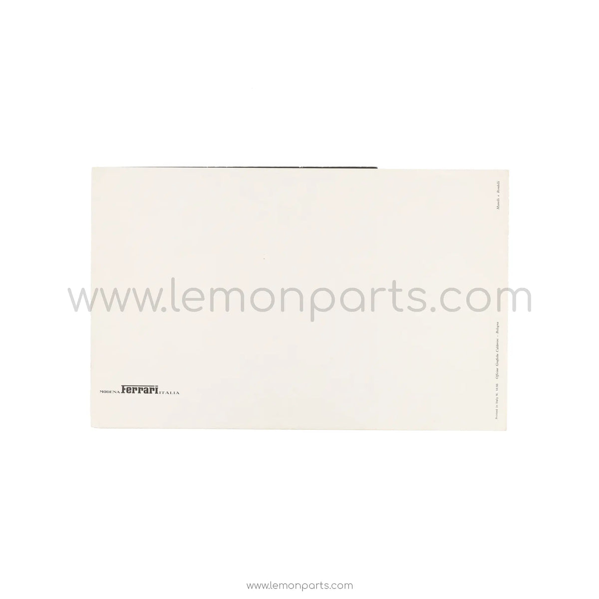 Original 14/66 / M275 - Ferrari 330 GTS sales brochure - English / Italian / French