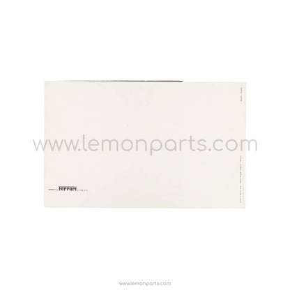 Original 14/66 / M275 - Ferrari 330 GTS sales brochure - English / Italian / French