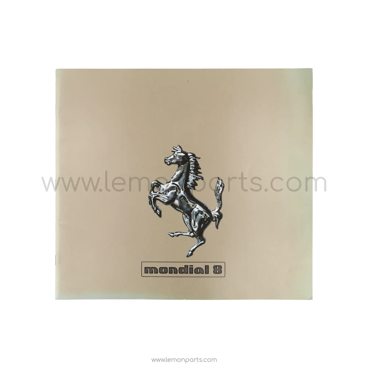 Original 199/80 - Ferrari Mondial 8 sales brochure - 20M/9/80 - English / Italian / German / French