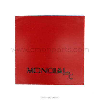 562/90 - Ferrari Mondial T sales brochure - 3M/03/90