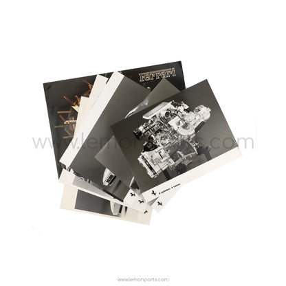 370/85 - Ferrari Die 8-Zylinder german sales brochure - 1.9M/9/85