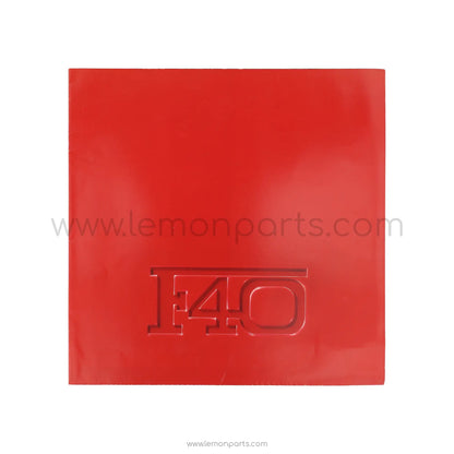 479/87 - Ferrari F40 sales brochure - 20M/9/87