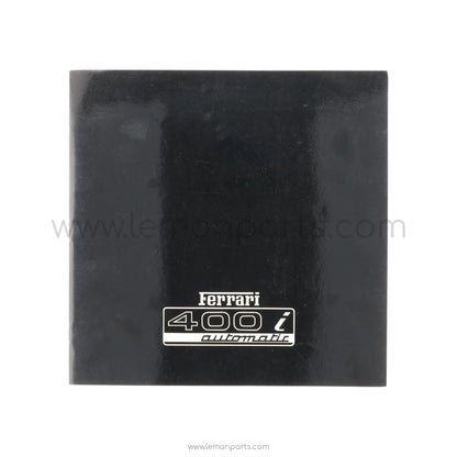 226/81 - Ferrari 400i Automatic sales brochure - 4M/1/82