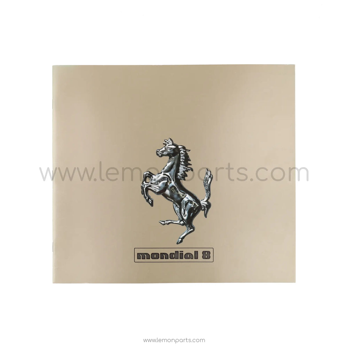Original 199/80 - Ferrari Mondial 8 sales brochure - 20M/9/80 - English / Italian / German / French