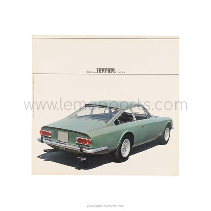 Original 19/68 - Ferrari 365 GT 2+2 sales brochure - English / Italian / French