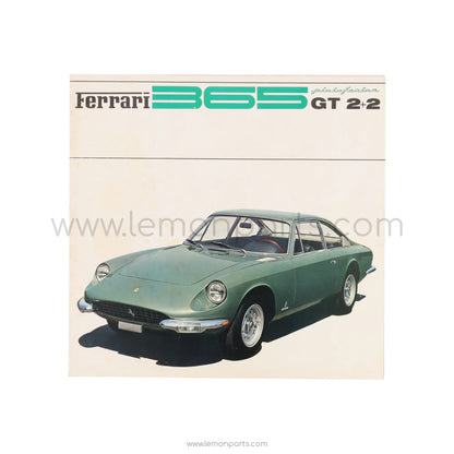 Original 19/68 - Ferrari 365 GT 2+2 sales brochure - English / Italian / French