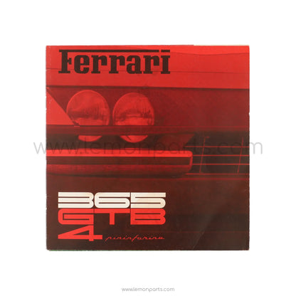 Original 25/68 - Ferrari 365 GTB/4 Daytona sales brochure - English / Italian / French