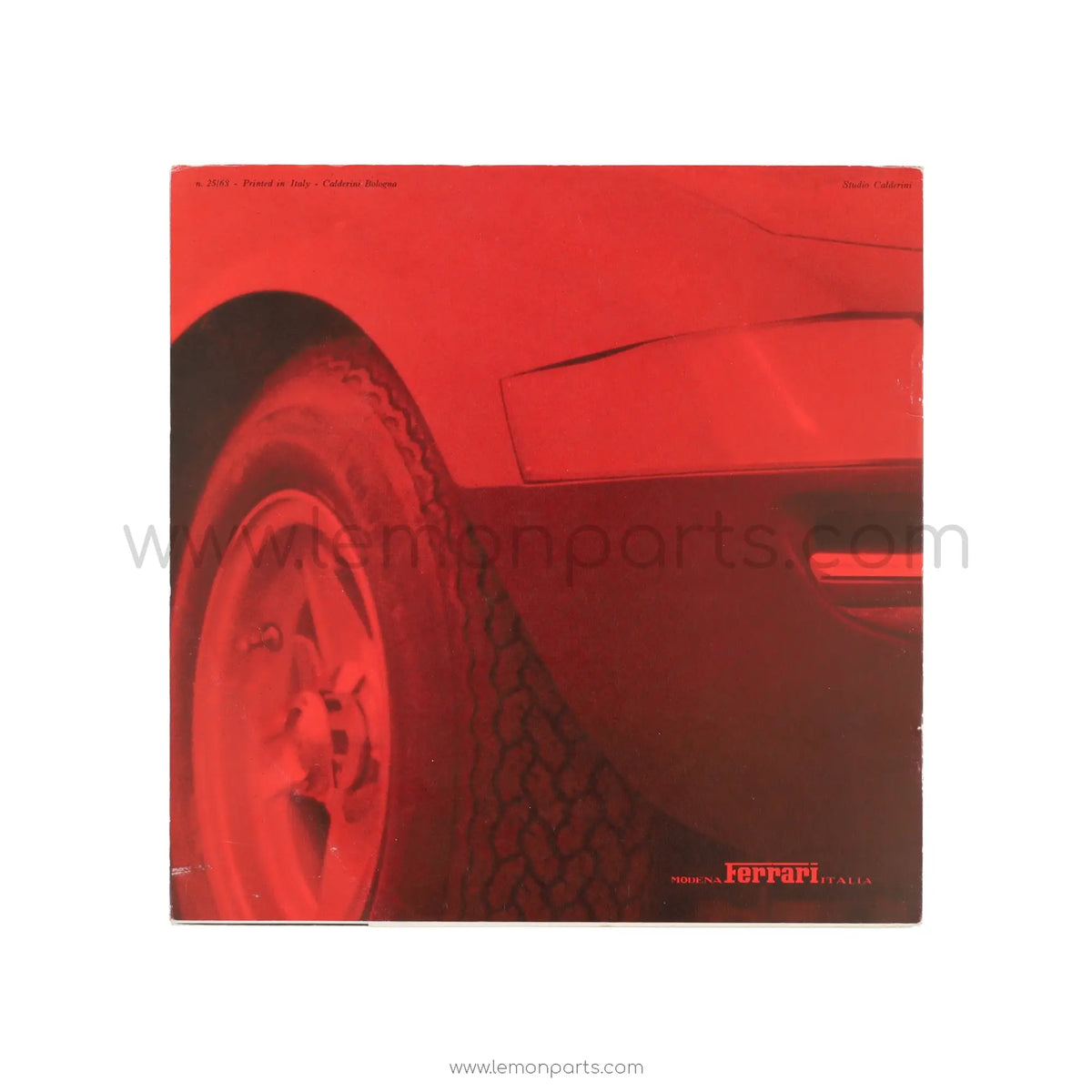 Original 25/68 - Ferrari 365 GTB/4 Daytona sales brochure - English / Italian / French