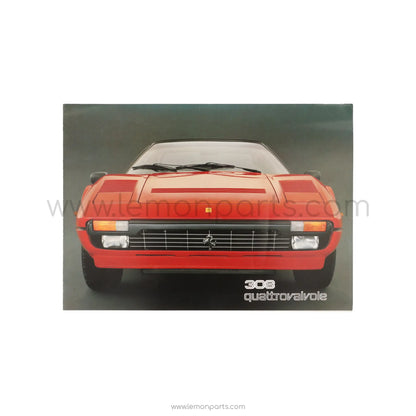 245/82 - Ferrari 308 GTBi / GTSi Quattrovalvole sales brochure - 6M/2/83