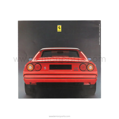 387/85 - Ferrari 328 sales brochure - 4/11/85