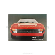245/82 - Ferrari 308 GTBi / GTSi Quattrovalvole sales brochure - 6M/2/84