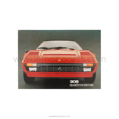 245/82 - Ferrari 308 GTBi / GTSi Quattrovalvole sales brochure - 6M/2/84