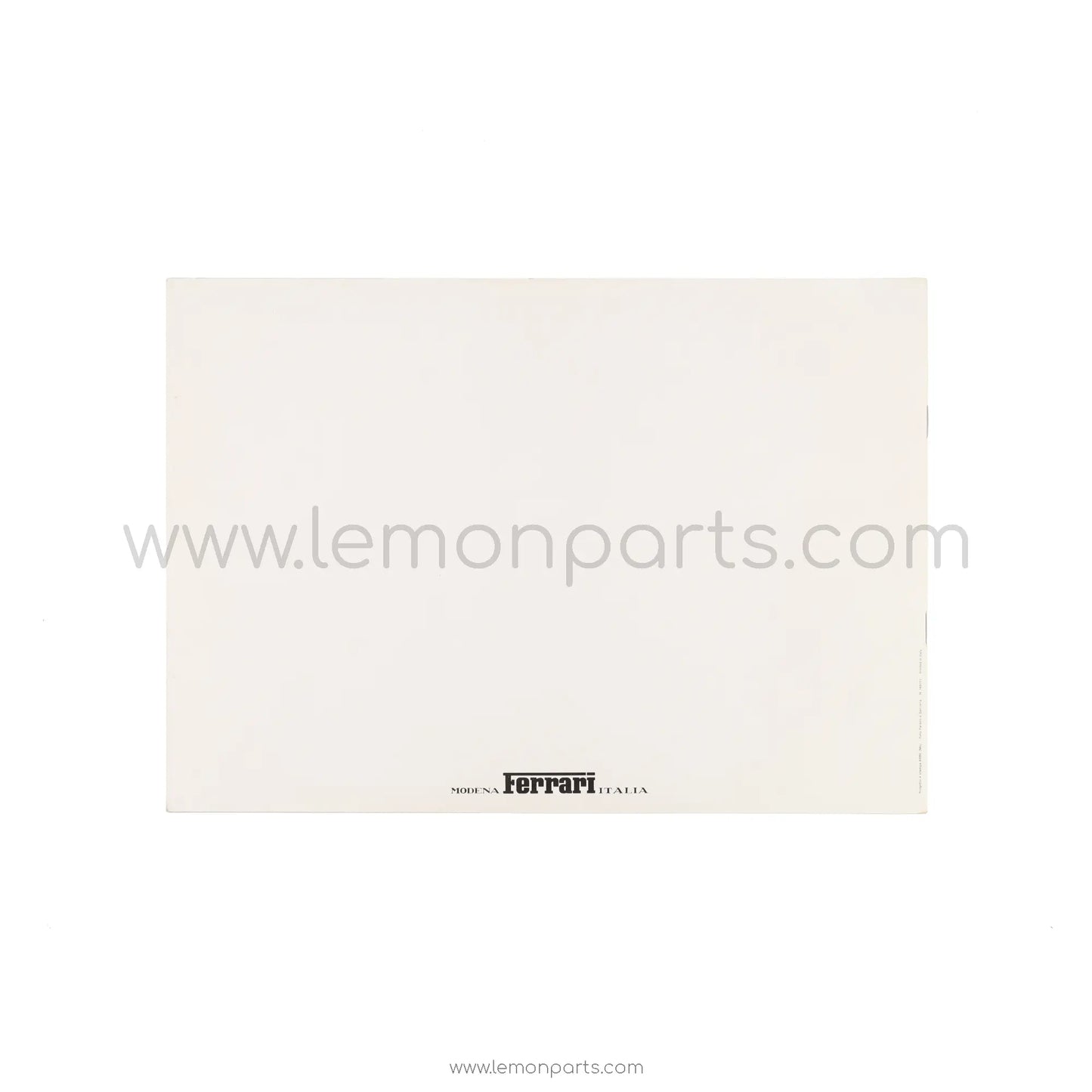 148/77 - Ferrari Dino 308 GT4 sales brochure