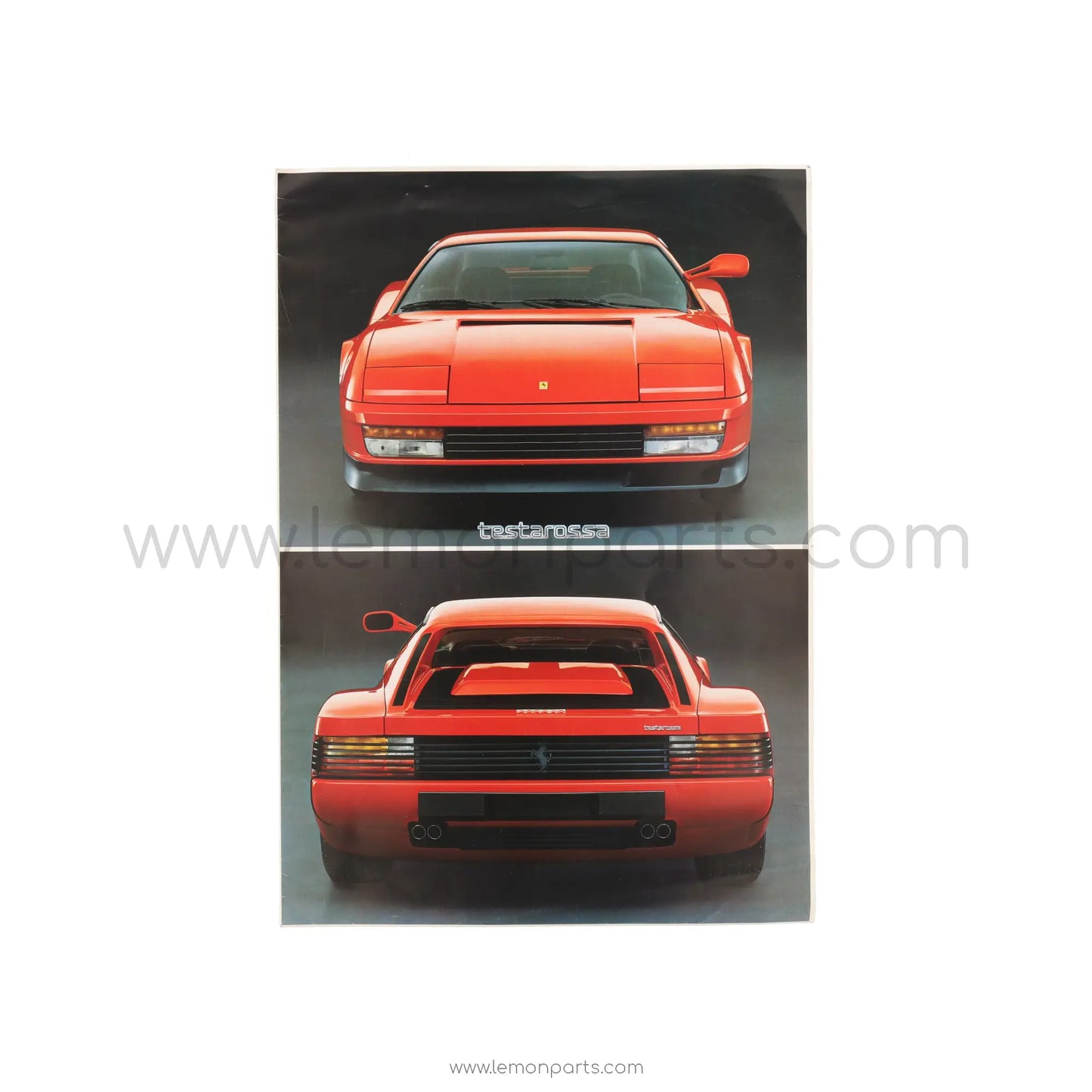 326/84 - Ferrari Testarossa sales brochure - 10M/10/84