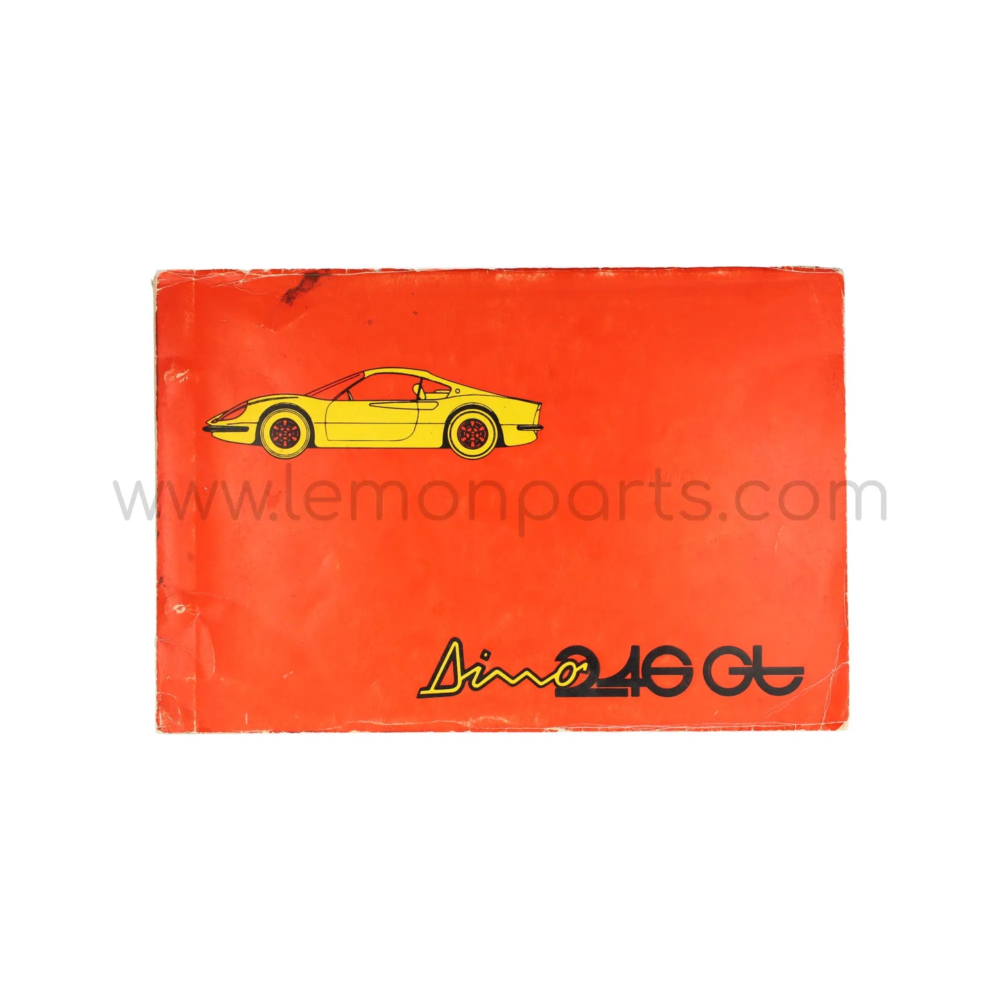 Original spare parts manual for Ferrari Dino 246 GT From 02132