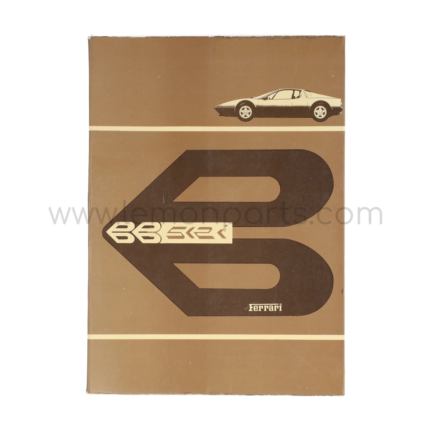 Original owners manual for Ferrari 512 BBi