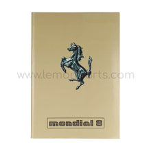 Original owners manual for Ferrari Mondial 8