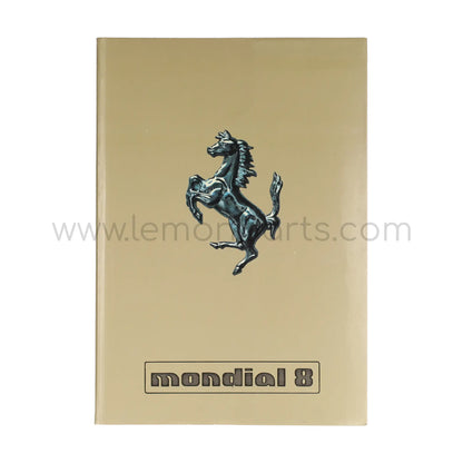 Original owners manual for Ferrari Mondial 8