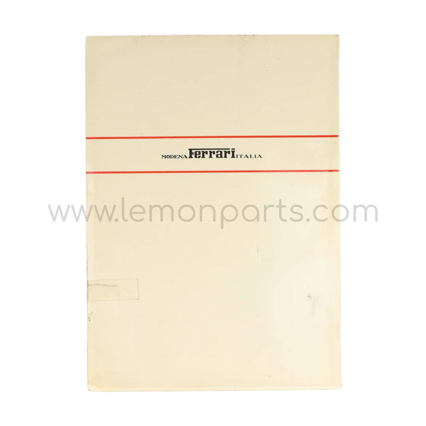 Original owners manual for Ferrari 365 GTB/4 Daytona