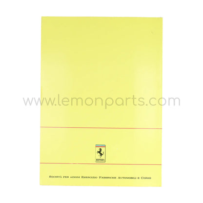 Original owners manual for Ferrari 328