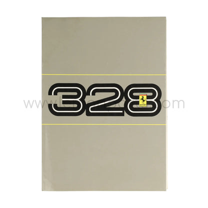 Original owners manual for Ferrari 328 GTB GTS