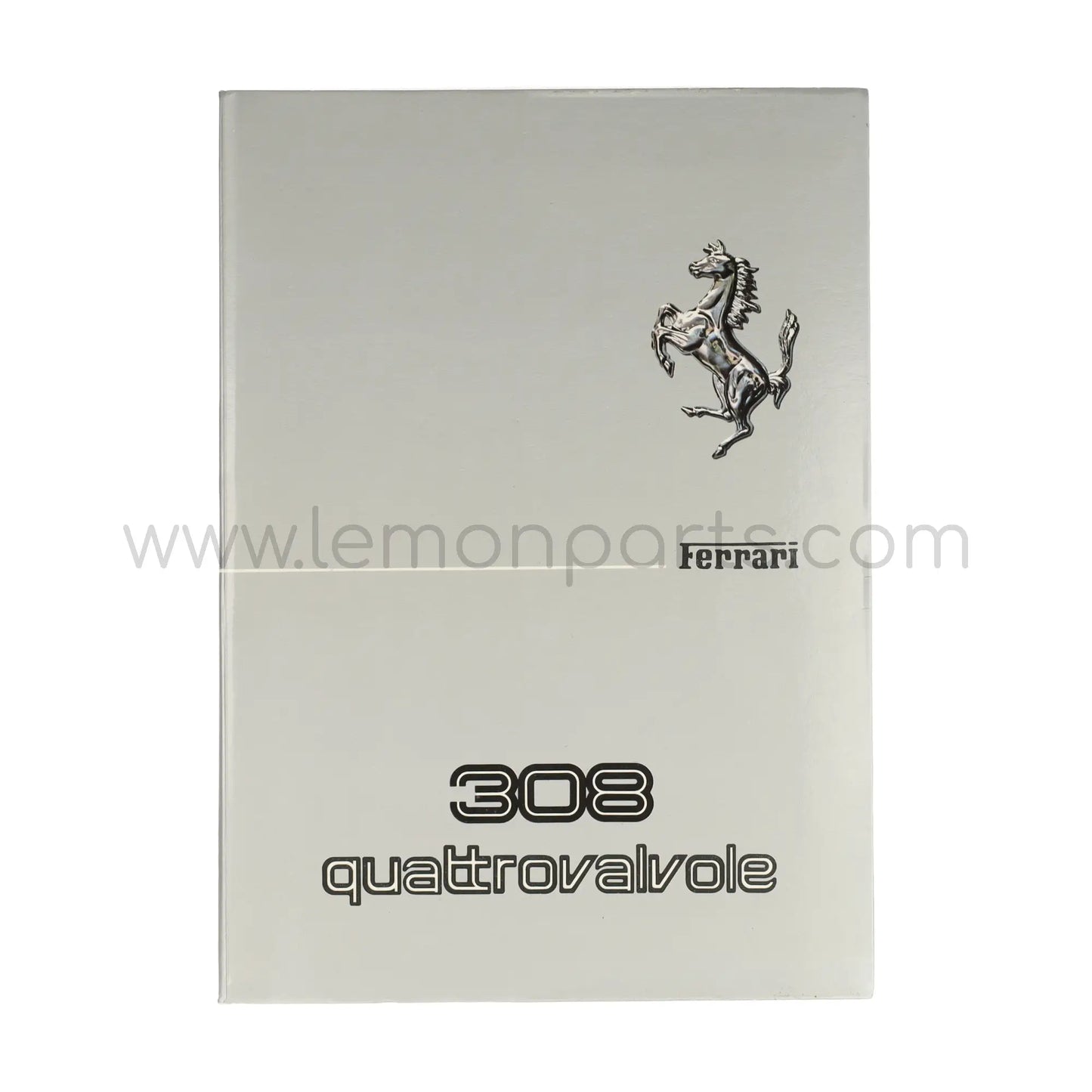 Original owners manual for Ferrari 308 Quattrovalvole