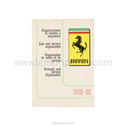 174/79 - Sale and service organization 1979 - 80 Dealer manual